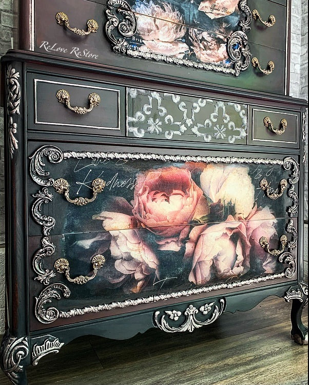 REDESIGN DECOR MOULDS® – LILIAN SCROLLS – 1 PC, 5″X10″, 8MM