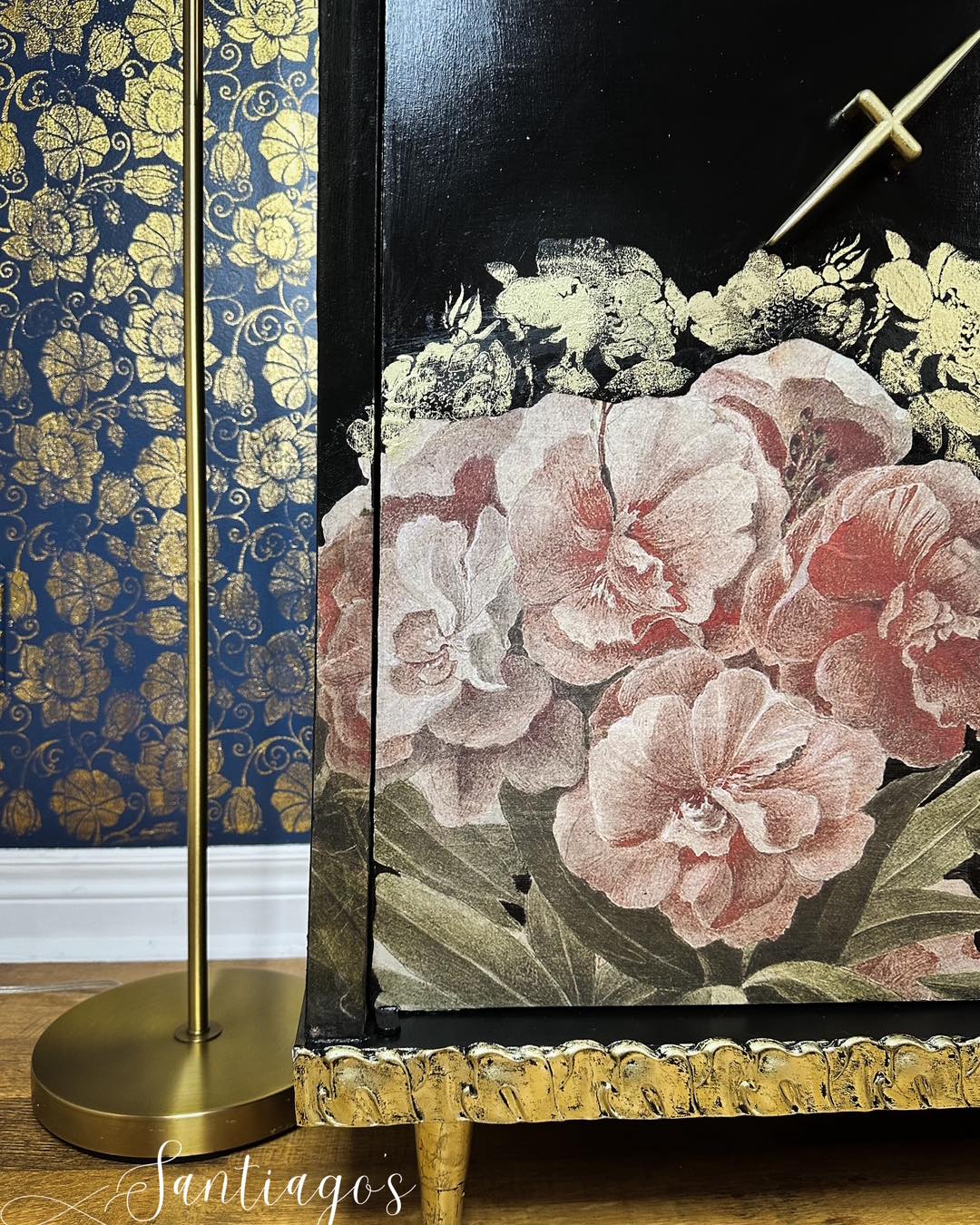 Muller's Peonies A1 Posh Chalk Deluxe Decoupage