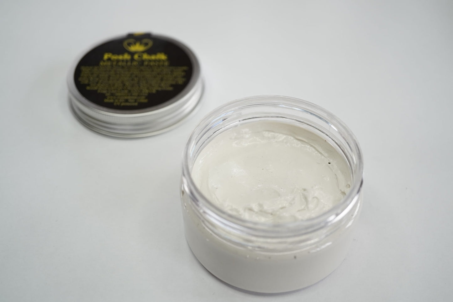 Posh Chalk Metallic Paste - White Titanium 110ml