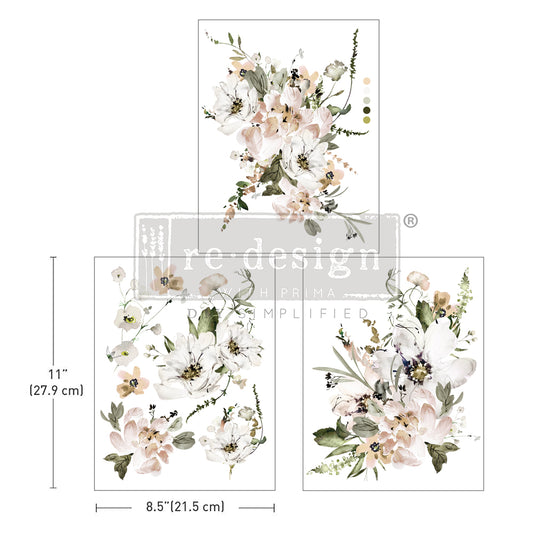 MIDDY TRANSFERS™ – PASTELS ARTISTRY – 3 SHEETS, 8.5″X11″ / RUB-ONS