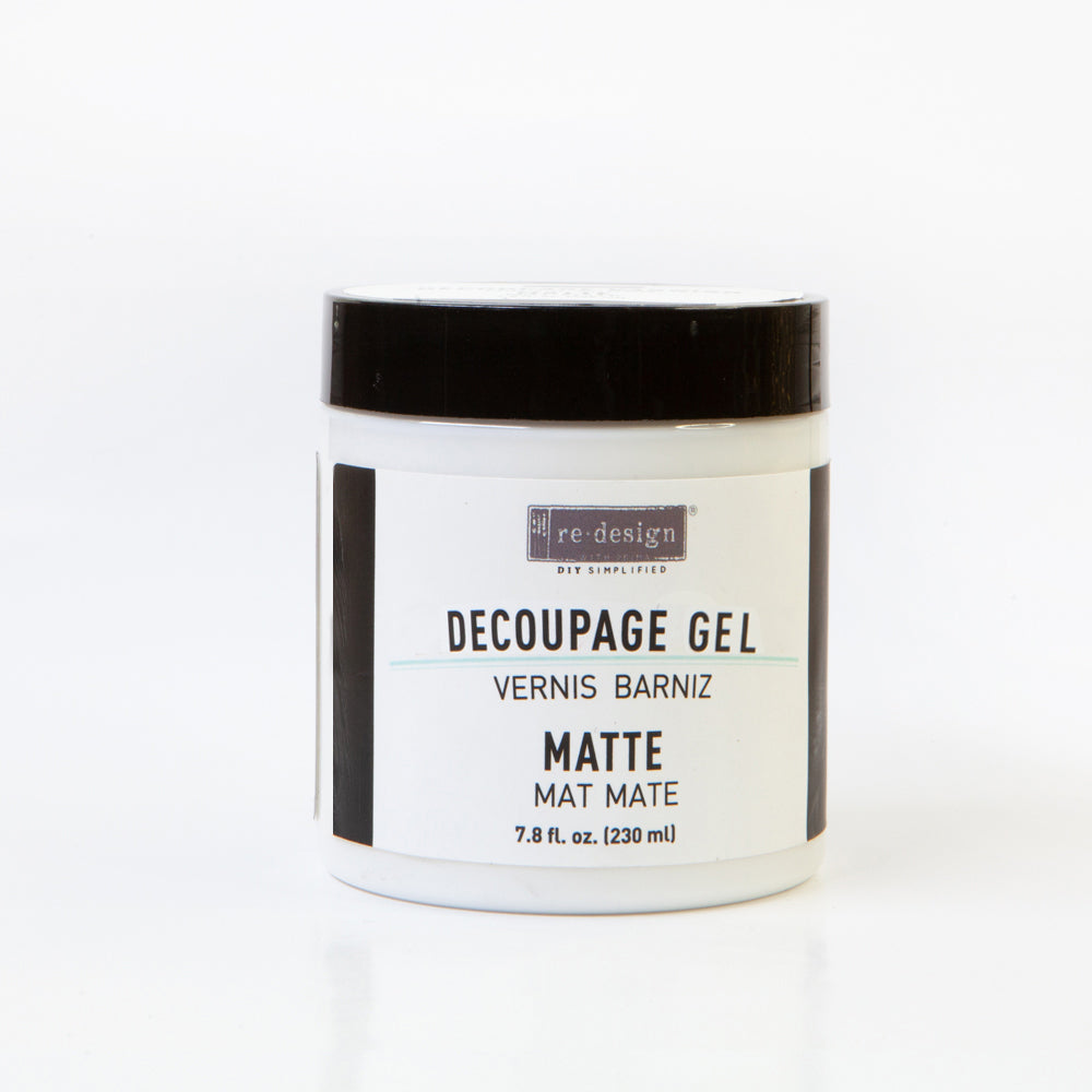 DECOUPAGE GEL MATTE – 1 JAR, 7.8 Fl oz | 230 ml