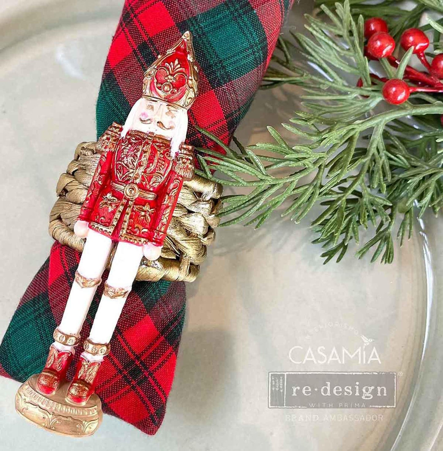 DECOR MOULDS® –NUTCRACKER MAGIC– 1 PC, 5″ X 8″