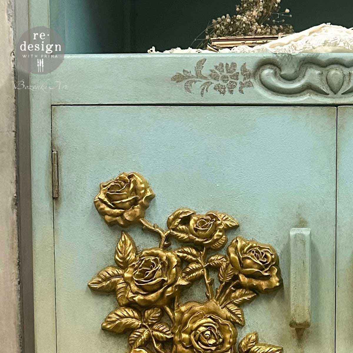 DECOR POLY – ETHEREAL BOUQUET – 1 PC, 10.25″X6.75″ (26CMX17.1CM)