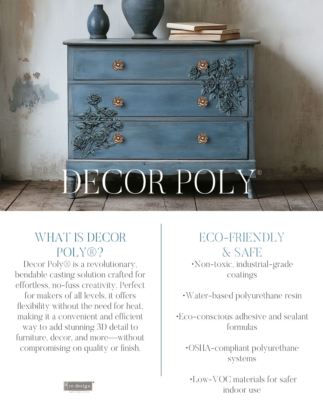 Decor Poly – Serene Perch (Left) – 1 pc, 10″x9″ (25.4cmx22.9cm)