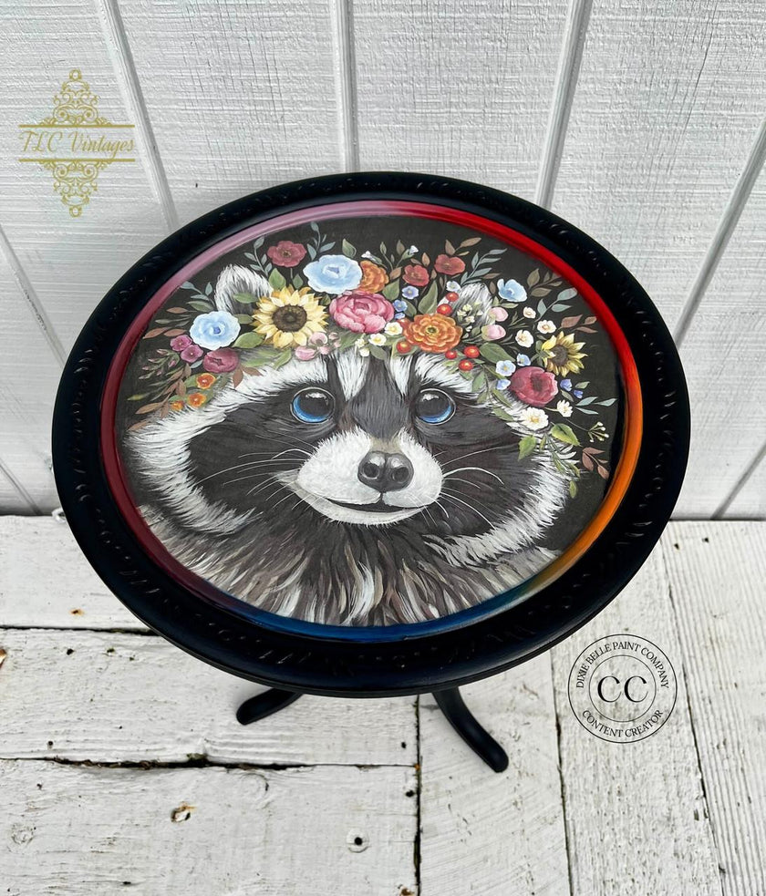 Clever Raccoon - A3 Rice Decoupage Paper