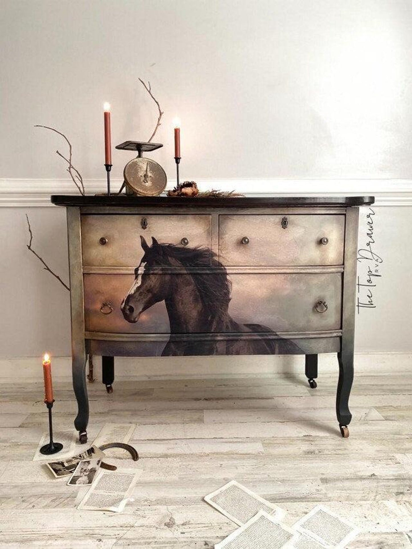 Majestic Horse - A1 Rice Decoupage Paper