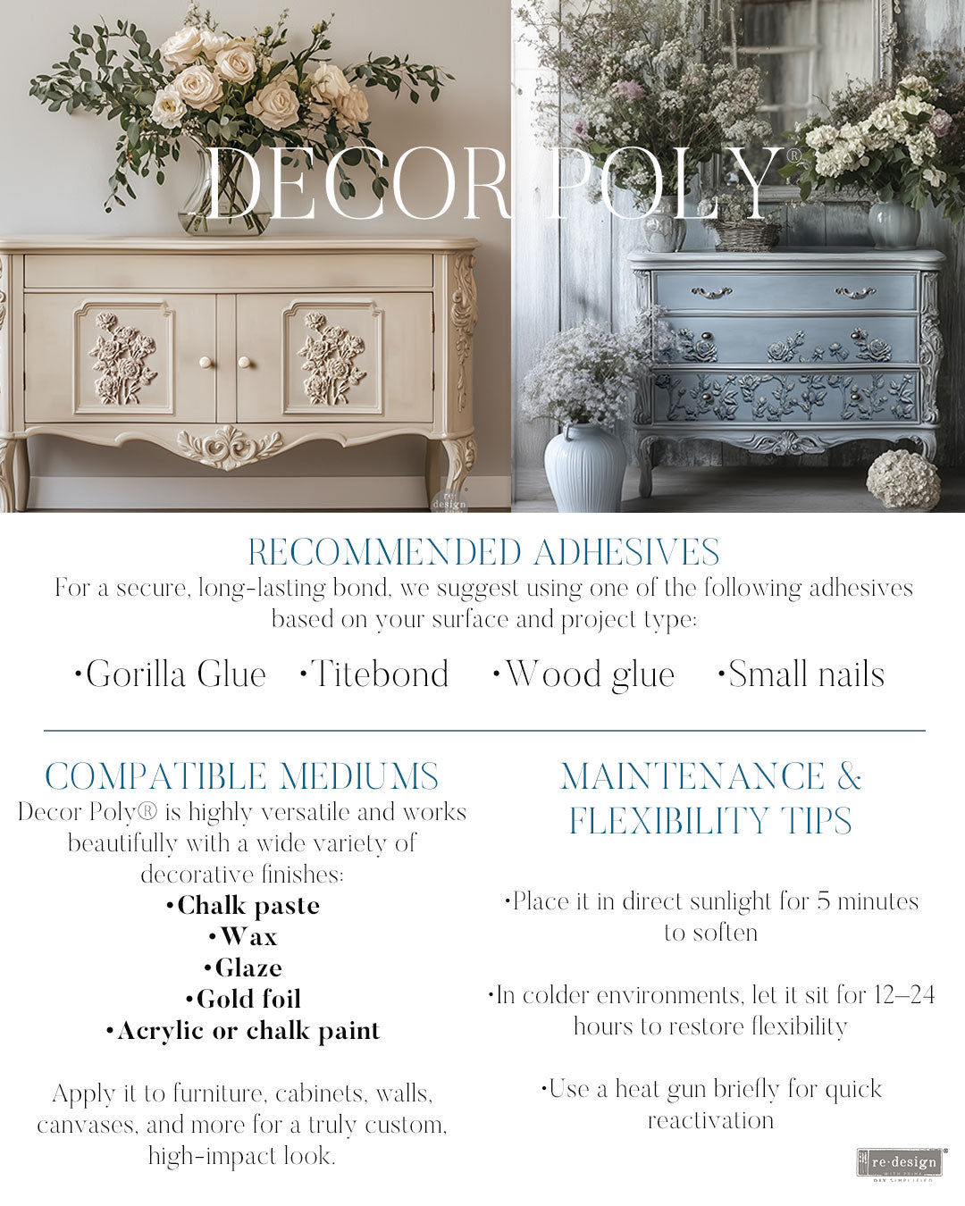 DECOR POLY – VELVET CASCADE RIGHT – 9.5″X7″X0.5″ (24.1CMX17.8CMX1.3CM)