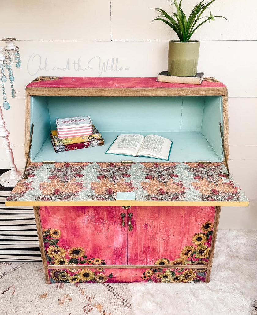 Native Rose - A1 Rice Decoupage Paper