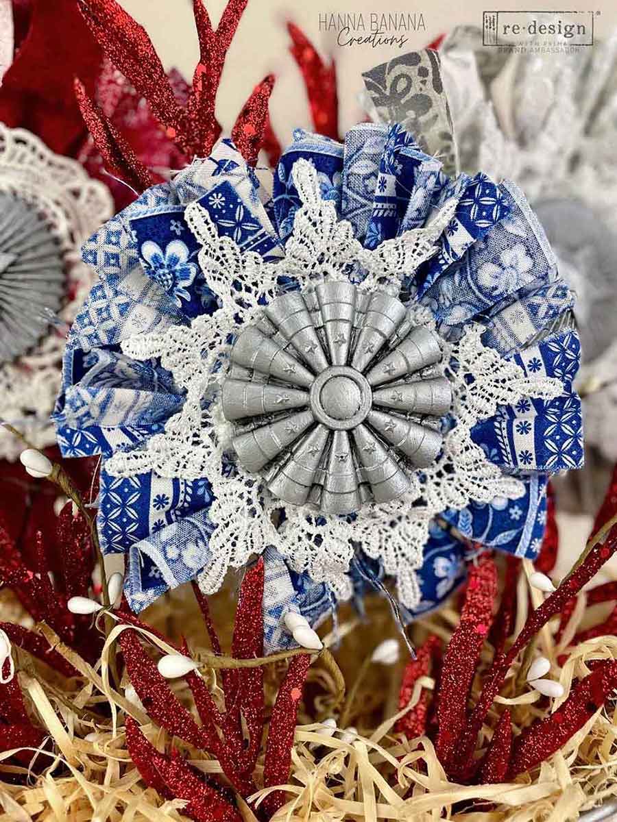 DECOR MOULDS® – RED, WHITE, AND BLUE – 1 PC, 5″ X 8″