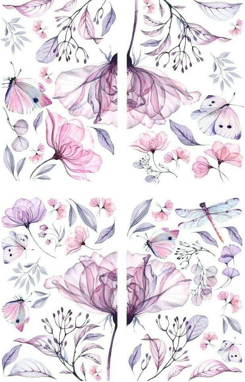 Translucent Garden Large Transfer