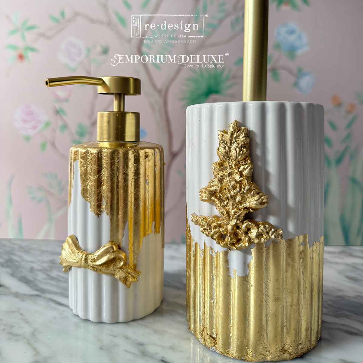 DECOR MOULDS® – REGAL FLOURISH – 1 PC, 5″X10″X8MM