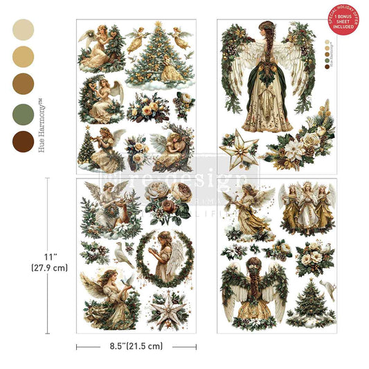 Middy Transfers® – Heavenly Wings – 3 sheets + 1 bonus sheet, 8.5″x11″ MIDDY TRANSFERS® – HEAVENLY WINGS – 3 SHEETS + 1 BONUS SHEET, 8.5″X11″