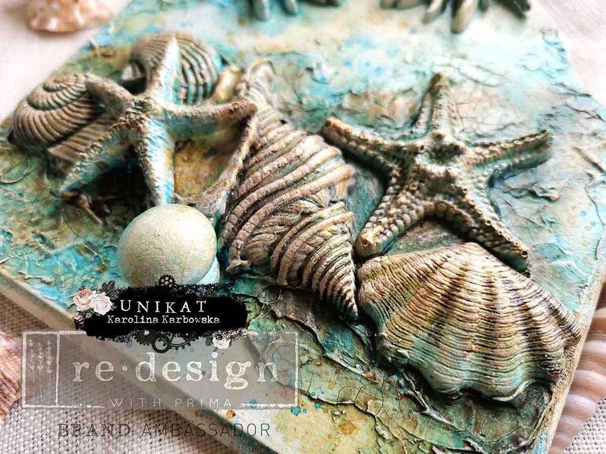 DECOR MOULDS® – REEF ELEGANCE – 1 PC, 5″X10″X8MM