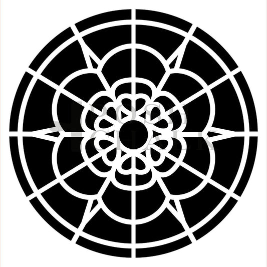 Posh Chalk Celestial Glass Stencil 29x30cm (PCS085)