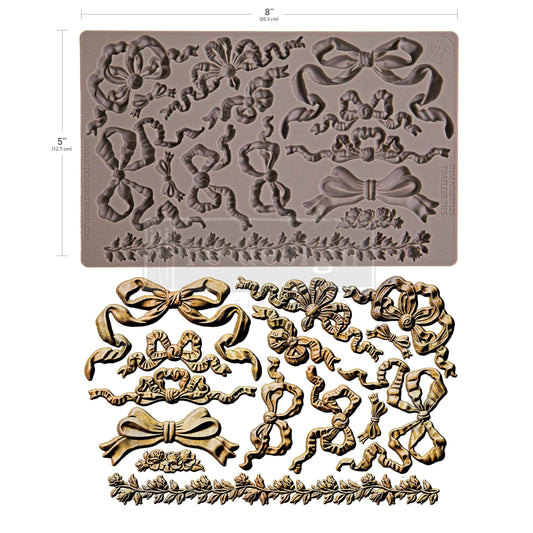 DECOR MOULDS® – TIMELESS TIES – 1 PC, 5″X8″X8MM