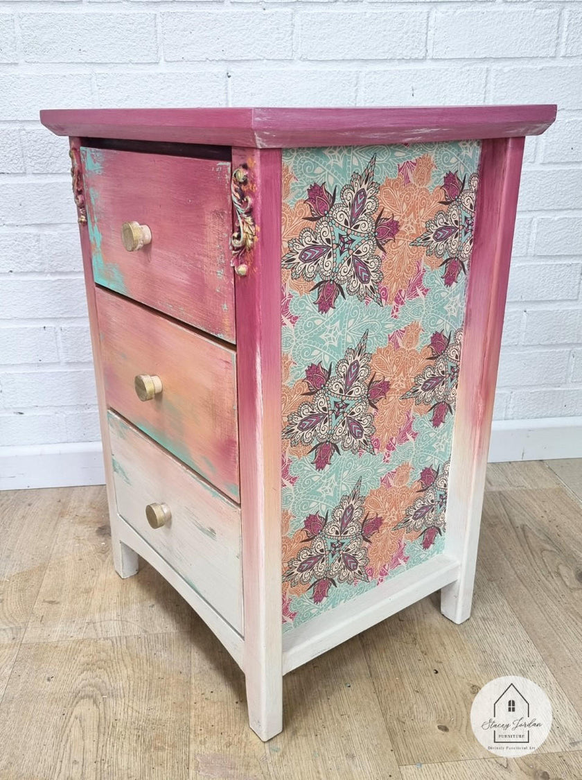 Native Rose - A1 Rice Decoupage Paper