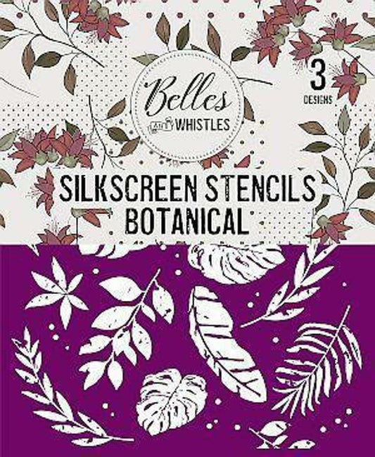 Silkscreen stencil Botanical