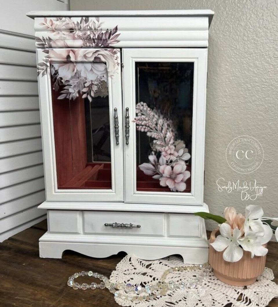 Soft Wintery Floral - Large
