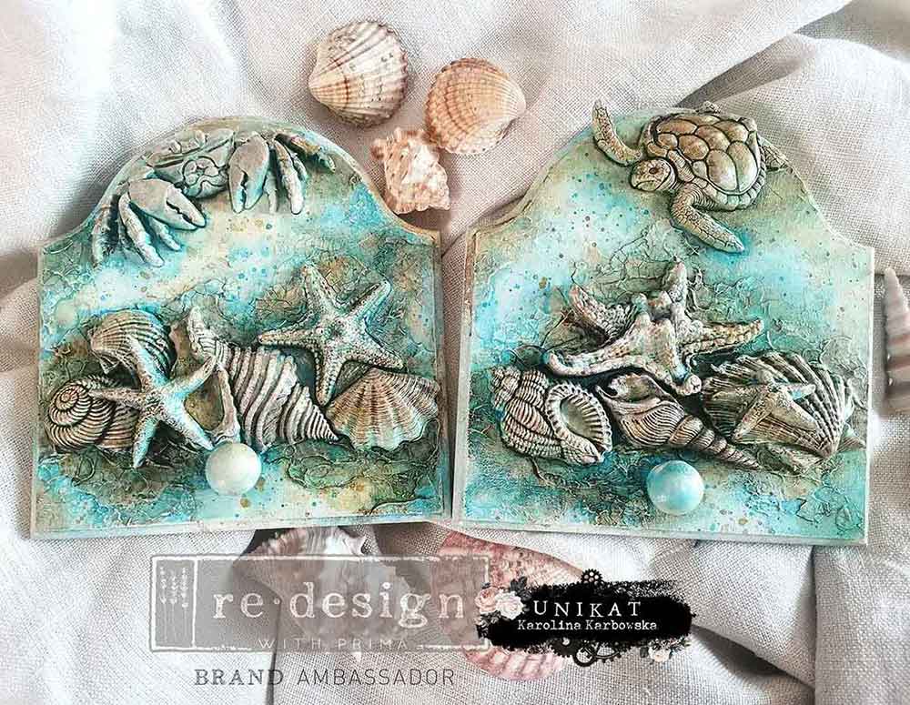 DECOR MOULDS® – REEF ELEGANCE – 1 PC, 5″X10″X8MM
